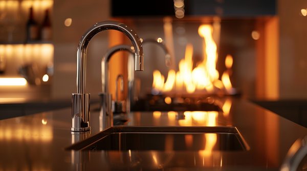 Fiery home, l'élégance des robinets design